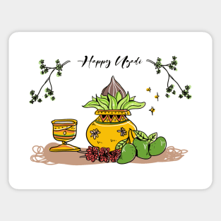 Happy Ugadi Sticker